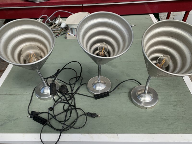 Vintage IKEA Kantat Design Lamps Jan Wickelgren (1980s)
